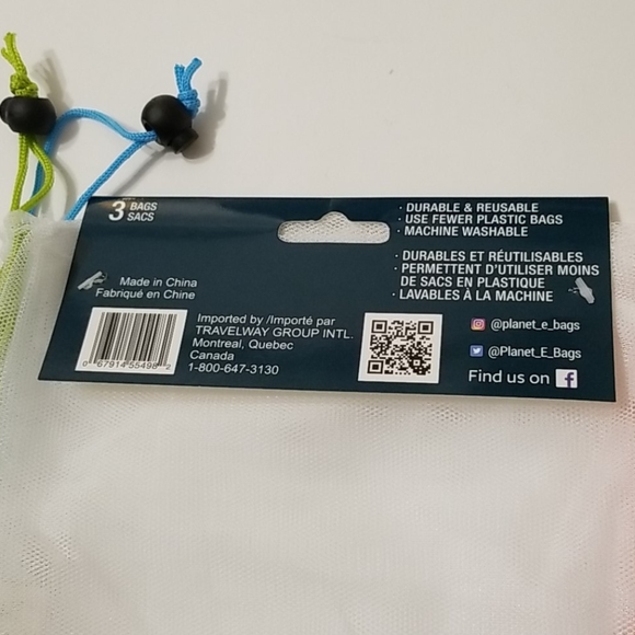 Eco Produce Bags Set of 3 NWT - Picture 6 of 7